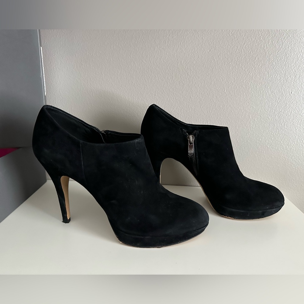 Vince Camuto Black Suede Booties
